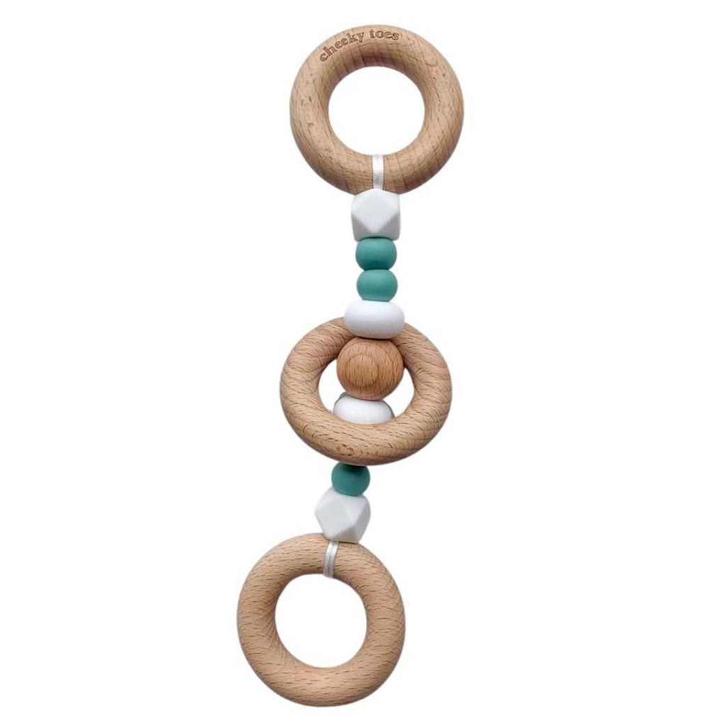 Cheeky Toes_Rattle Play Gym Toy_Balmy Sage