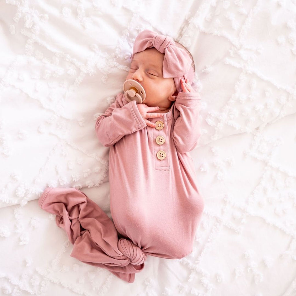Knotted Baby Gowns