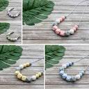 WILLOW silicone necklaces | PASTEL LOVE collection