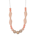 AUDREY silicone & wood necklace