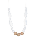 AUDREY silicone & wood necklace