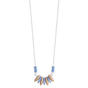 HARPER silicone & wood necklace