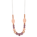 INDIE silicone necklace | ROSE GOLD collection